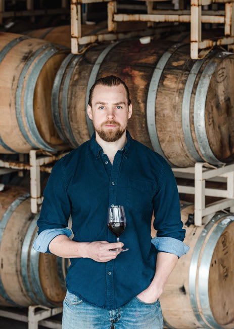 Liam Berti, Winemaker, Backyard Vineyards