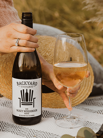 New Backyard Vineyards Wine Label